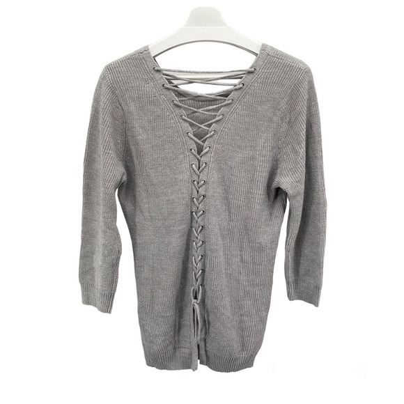 Soho Jeans Closed Cardigan Grey Women’s Size Medium - Picture 1 of 9